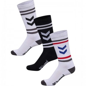 Hummel 3-pack Chevron High Retro Ženske Tenisice Bijele | 844254-378
