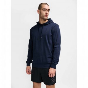 Hummel Active Co Muške Majica s Kapuljačom Tamnoplave | 511104-291