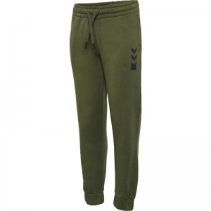 Hummel Active Dječje Majice Maslinasto Zelene | 216782-786