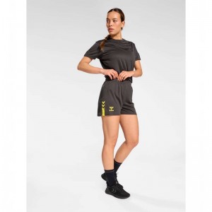 Hummel Active Pl Ženske Kratke Hlače Obsidijanske | 860944-281