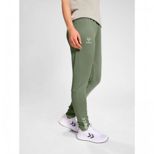 Hummel Active Training Ženske Hlače Zelene | 375418-796