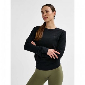 Hummel Active Ženske Dukserice Crne | 428090-163