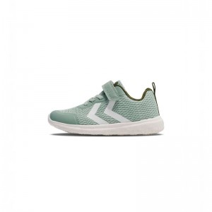 Hummel Actus Recycled Jr Dječje Tenisice Maslinasto Zelene | 176247-795