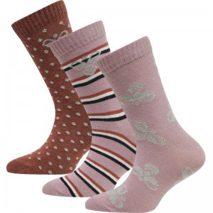 Hummel Alfie 3-pack Dječje Čarape Crvene | 062270-069