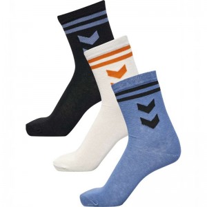 Hummel Alfie 3-pack Dječje Čarape Plave | 731345-451