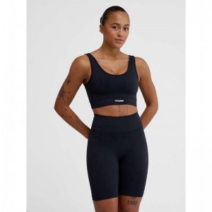 Hummel Alive Seamless Ženske Sportski Grudnjak Crne | 884063-971