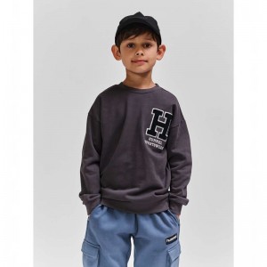 Hummel Allton Dječje Dukserice Crne | 911587-253