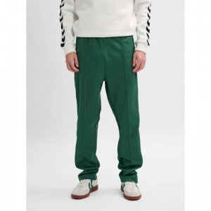 Hummel Archive Regular Poly Muške Hlače Zelene | 103864-157