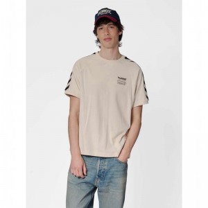 Hummel Archive S/S Peanuts Muške Majice Bež | 510888-514