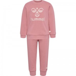 Hummel Arine Crew Dječje Dukserice Roze | 861992-885