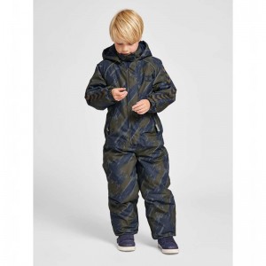 Hummel Artic Tex Snow Dječje Majica s Kapuljačom Maslinasto Zelene | 167551-429