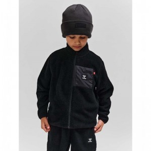Hummel Atlas Fleece Zip Dječje Jakne Crne | 059002-974