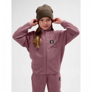 Hummel Atlas Fleece Zip Dječje Jakne Roze | 121298-590