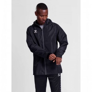 Hummel Authentic All Weather Muške Jakne Crne | 752657-408