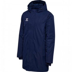 Hummel Authentic Bench Muške Jakne Tamnoplave | 541384-133