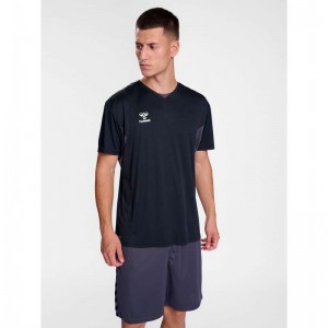 Hummel Authentic Pl S/S Muške Dres Crne | 618038-877