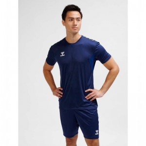 Hummel Authentic Pl S/S Muške Dres Tamnoplave | 534232-009