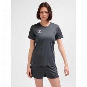Hummel Authentic Pl S/S Ženske Dres Crne | 141118-744