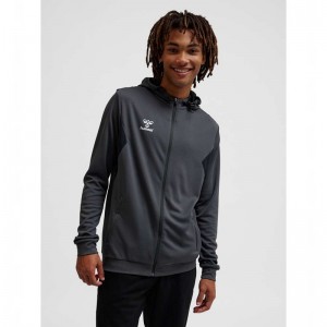 Hummel Authentic Pl Zip Muške Tenisice Sive | 860814-196