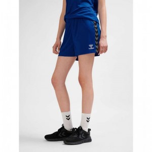 Hummel Authentic Pl Ženske Kratke Hlače Plave | 032997-531
