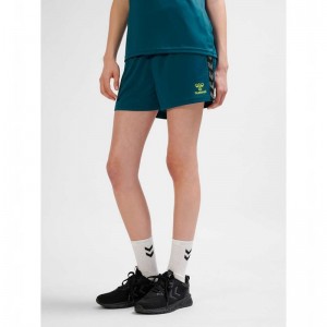 Hummel Authentic Pl Ženske Kratke Hlače Plave | 732306-946