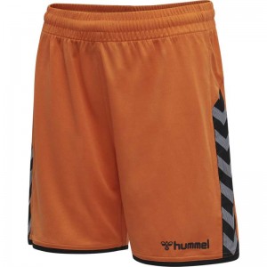 Hummel Authentic Poly Dječje Kratke Hlače Narančaste | 871481-873