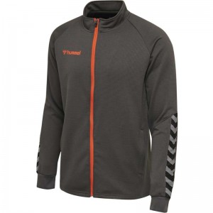 Hummel Authentic Poly Zip Muške Jakne Čokoladne | 229931-143