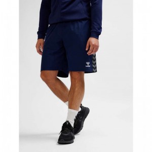 Hummel Authentic Woven Muške Kratke Hlače Tamnoplave | 075868-723