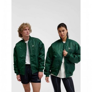 Hummel Baseball Bee Muške Jakne Zelene | 351113-326
