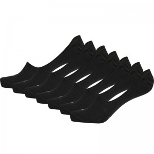 Hummel Chevron 6-pack No Show Ženske Čarape Crne | 769100-239