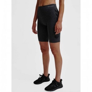 Hummel Ci Seamless Cycling Ženske Kratke Hlače Crne | 916045-773