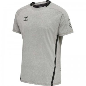Hummel Cima Xk S/S Muške Majice Sive | 431536-462