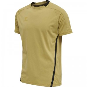 Hummel Cima Xk S/S Muške Majice Žute | 314469-585