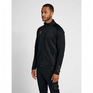 Hummel Cima Xk Zip Muške Jakne Crne | 590652-845