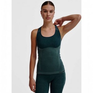 Hummel Clea Seamless Ženske Kratke Hlače Zelene | 794960-426