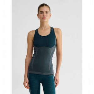 Hummel Clea Seamless Ženske Majica bez Rukava Plave | 476515-281
