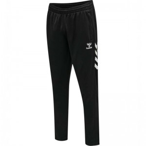 Hummel Core Volley Poly Long Ženske Hlače Crne | 896819-136