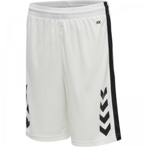 Hummel Core Xk Basket Dječje Kratke Hlače Bijele | 653099-774