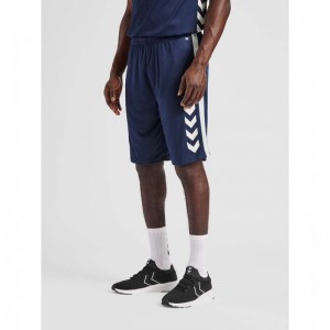 Hummel Core Xk Basket Muške Kratke Hlače Tamnoplave | 189107-722