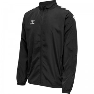 Hummel Core Xk Micro Zip Muške Jakne Crne | 448937-964