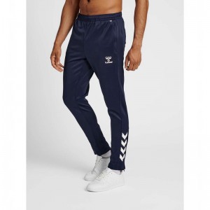 Hummel Core Xk Poly Muške Hlače Tamnoplave | 131389-160