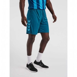 Hummel Core Xk Poly Muške Kratke Hlače Plave | 040870-460