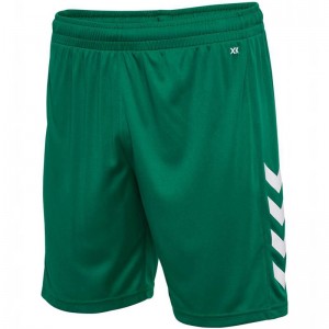 Hummel Core Xk Poly Muške Kratke Hlače Zelene | 322303-372