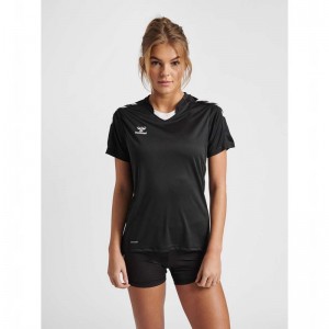Hummel Core Xk Poly S/S Ženske Dres Crne | 365253-172