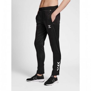 Hummel Core Xk Poly Ženske Hlače Crne | 854445-171