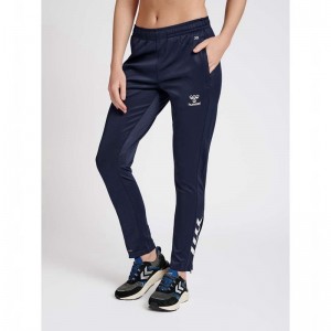 Hummel Core Xk Poly Ženske Hlače Tamnoplave | 364054-650