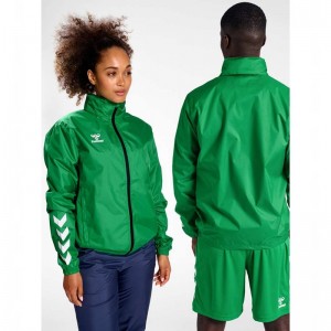 Hummel Core Xk Spray Muške Jakne Zelene | 448230-558