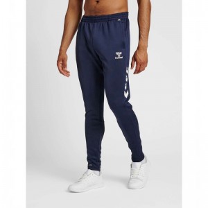 Hummel Core Xk Training Poly Muške Hlače Tamnoplave | 311803-733