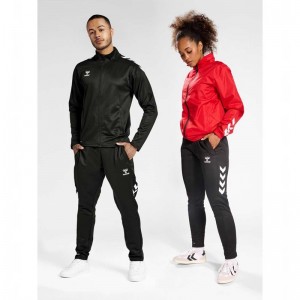 Hummel Core Xk Training Poly Ženske Hlače Crne | 396480-739