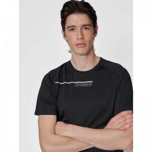 Hummel Court Light Weight Muške Majice Crne | 740820-193